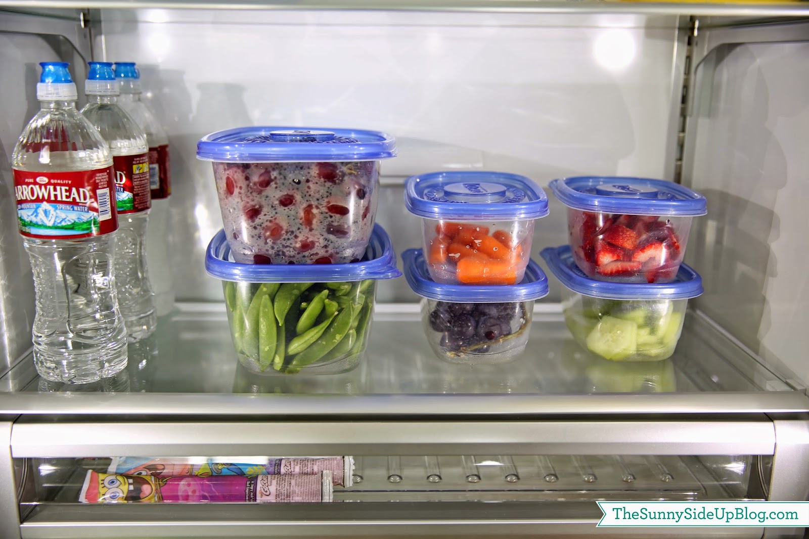 Organized Fridge - The Sunny Side Up Blog