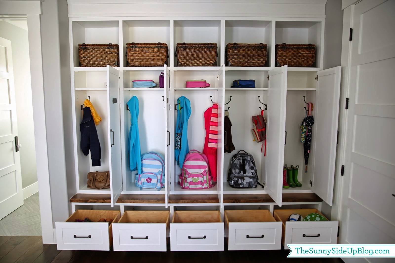 My New Organized Mudroom The Sunny Side Up Blog