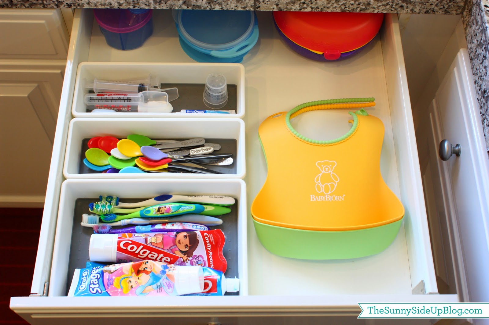 Organized Bathroom Drawers - The Sunny Side Up Blog