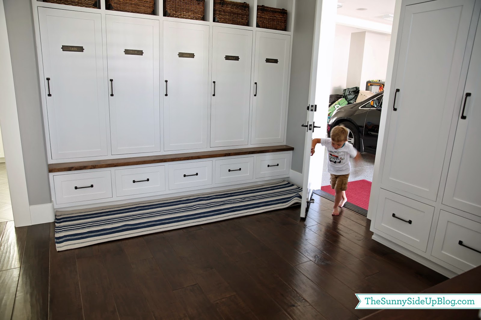 Mudroom rug (attempt #1) - The Sunny Side Up Blog