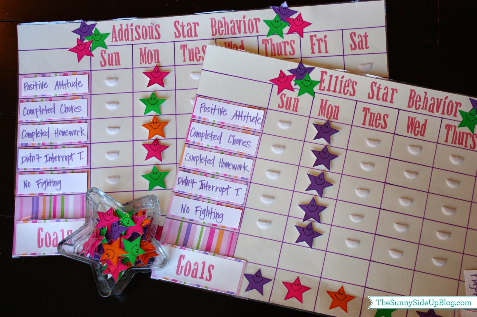 Behavior Chart Ideas For 5 Year Olds