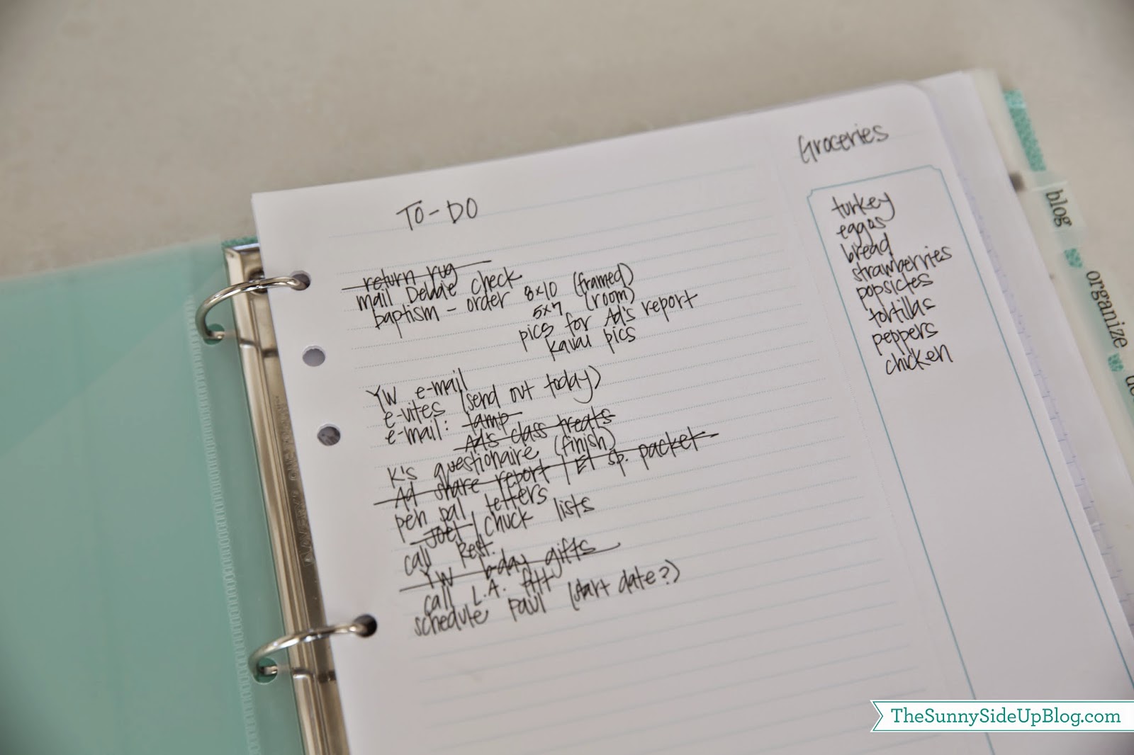 Post it Note To-Do List - The Sunny Side Up Blog | to do list note
