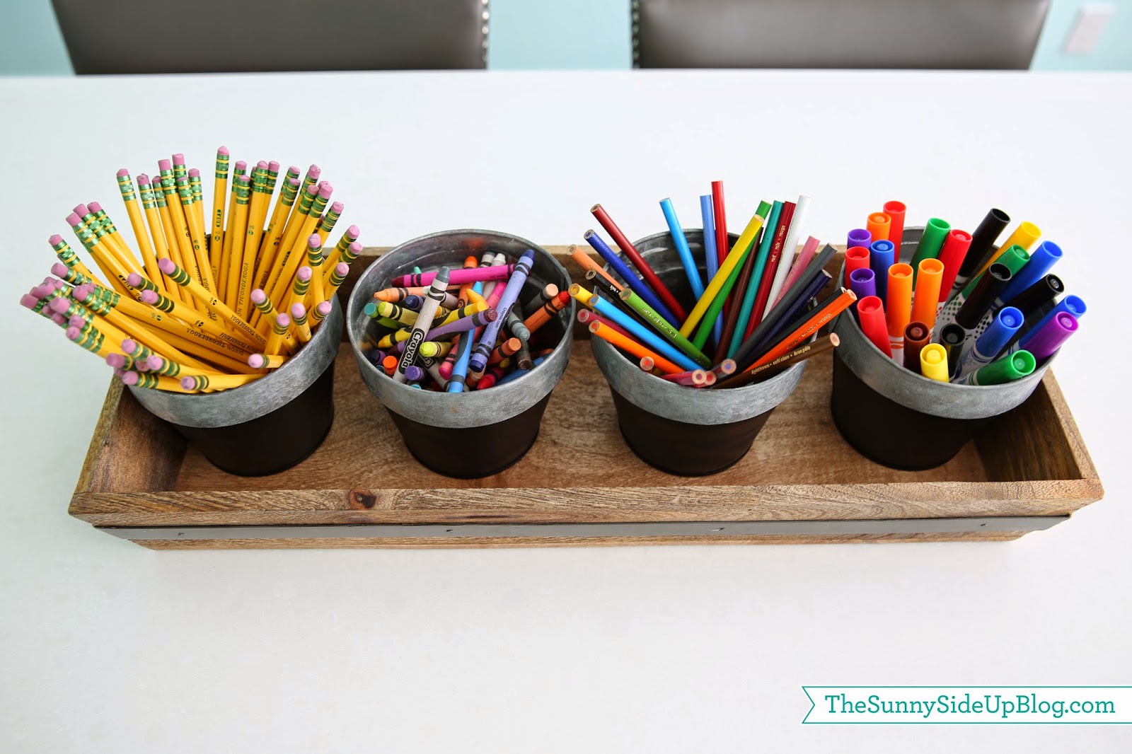 Organized art supplies (a new solution!) - The Sunny Side Up Blog