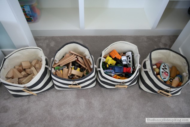 organized toys and dolls