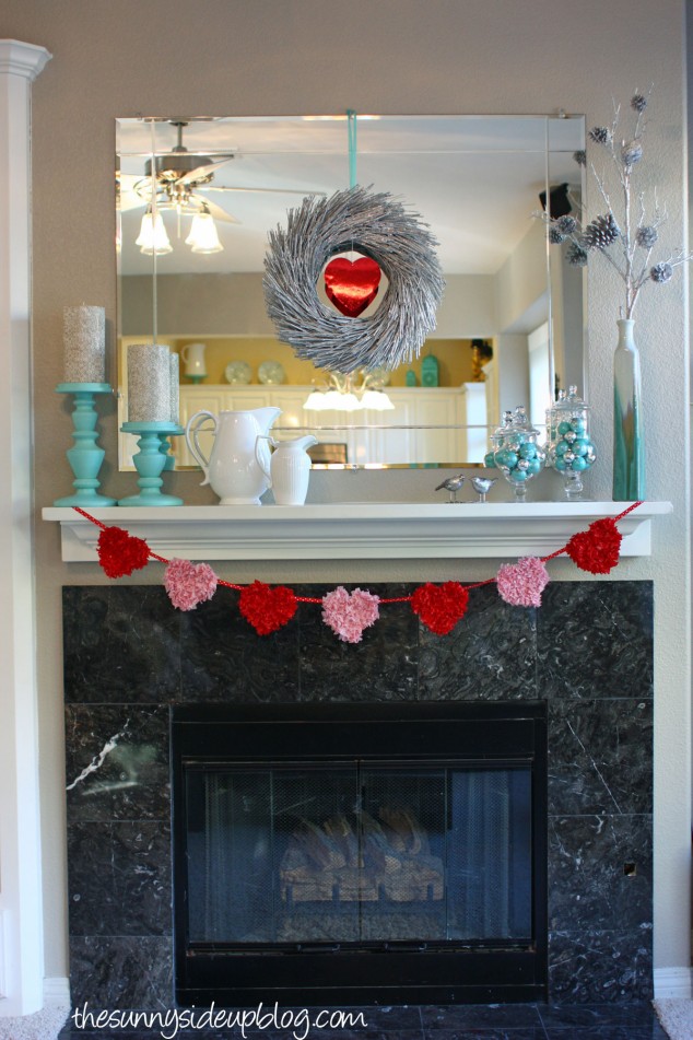 winter-valentine-mantel-decor