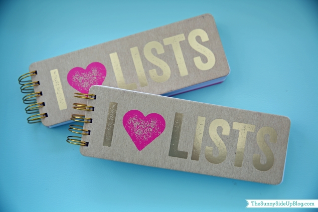 i love list notepads