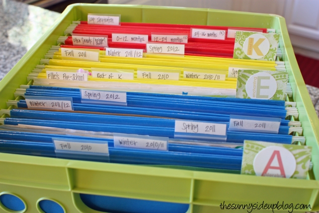 organizing-kids-school-work