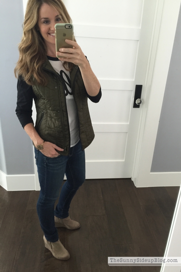 banana republic vest