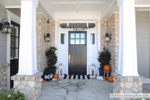 black-and-white-striped-rug