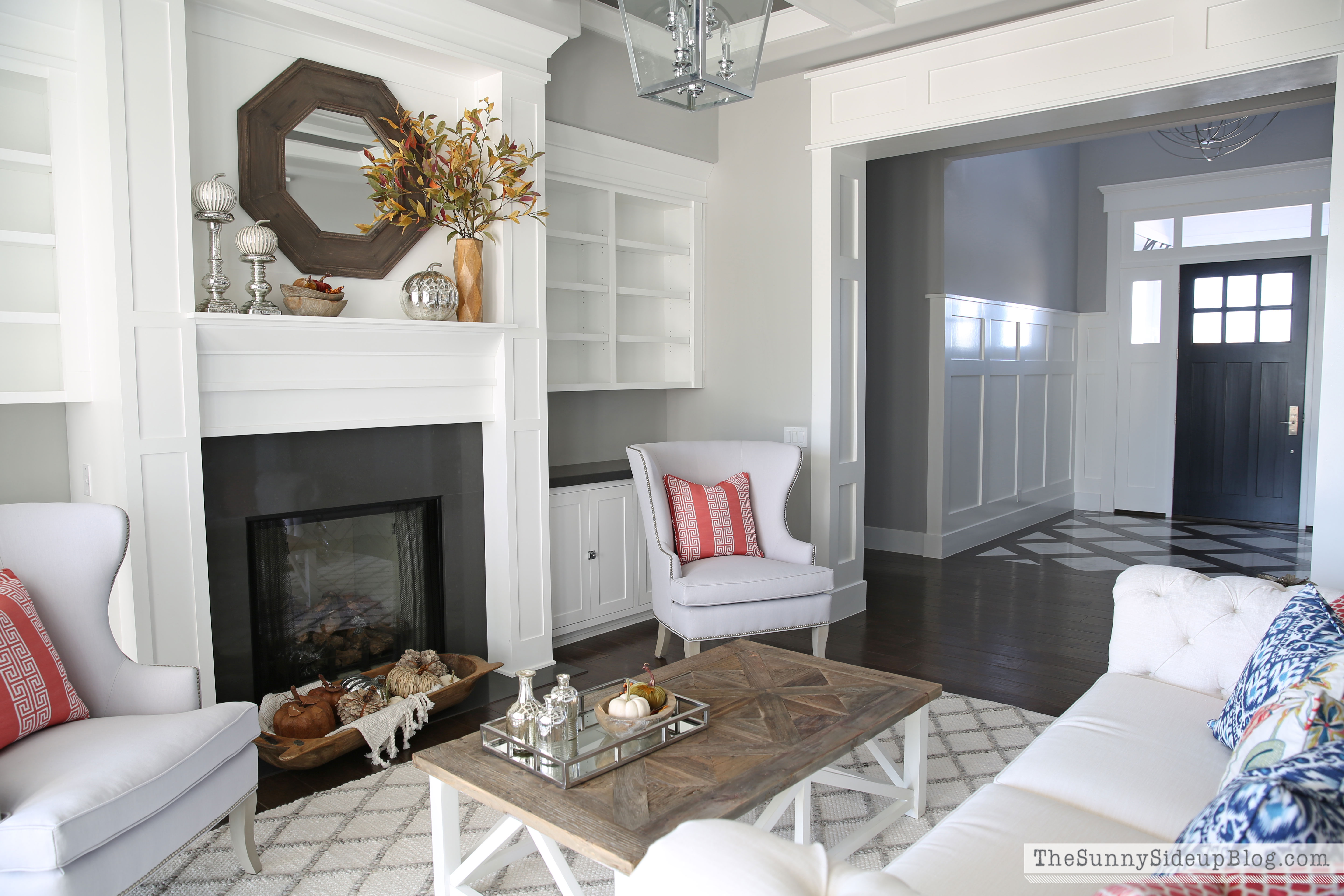 Fall and chairs in the formal living room The Sunny Fall and chairs in the formal living room The Sunny