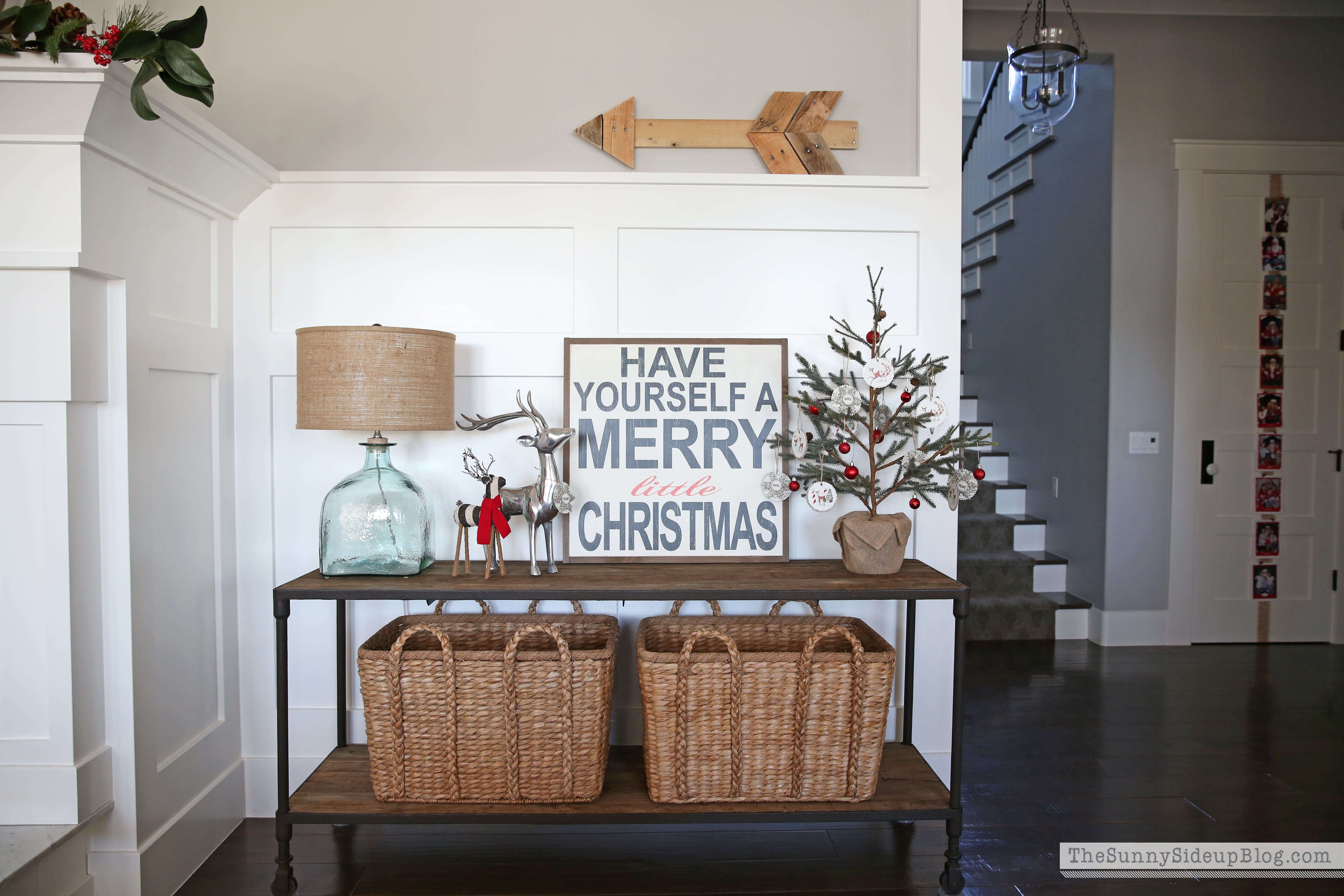 christmas-console-table