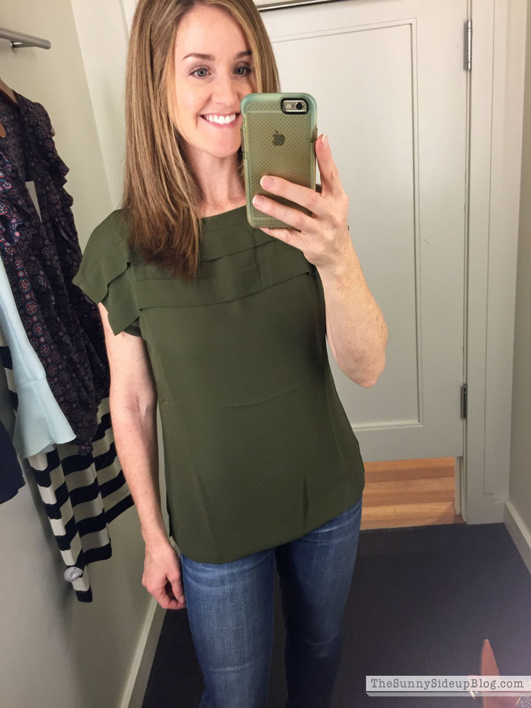 olive-green-blouse