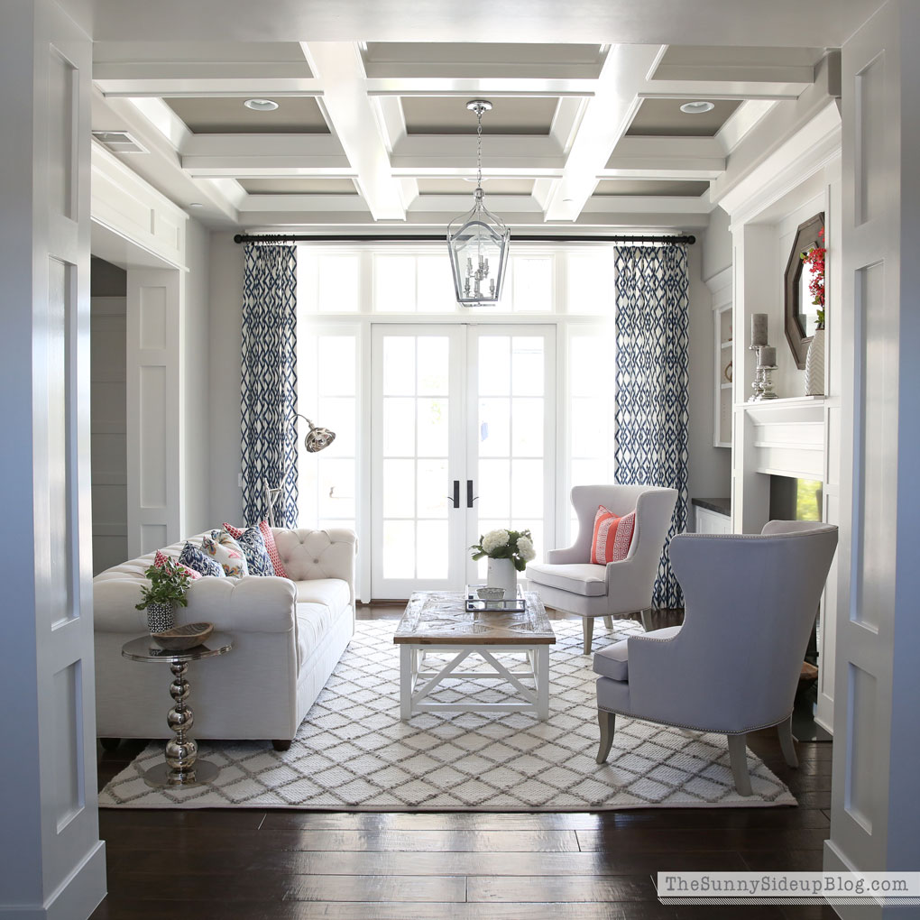 One Room Spring Tour - formal living room! - The Sunny ...