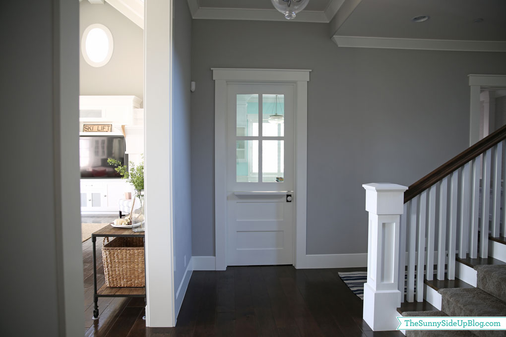 My Favorite Gray Paint And All Colors Throughout House The Sunny Side Up Blog - Same Paint Color Throughout House