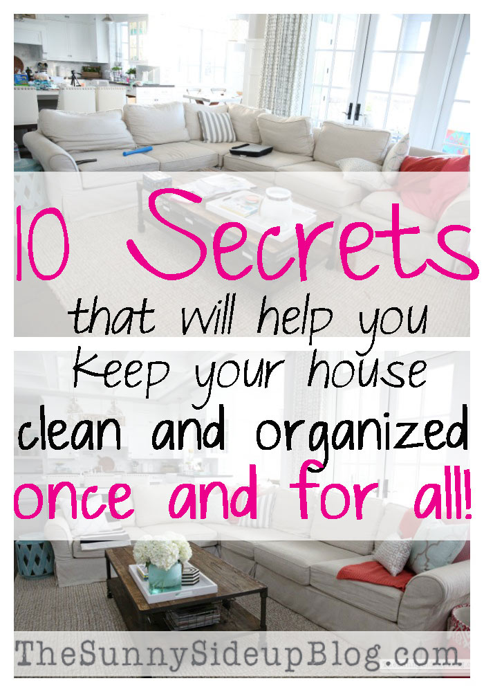 10 Secrets of People Who Always Keep Their House Clean