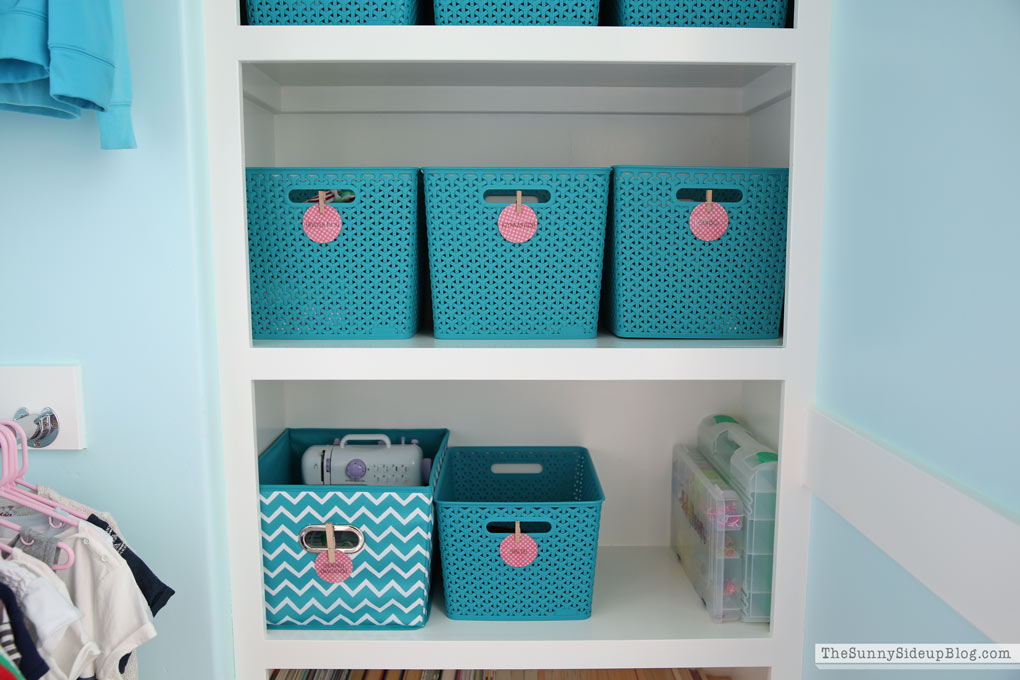 Organized Cleaning Closet - The Sunny Side Up Blog