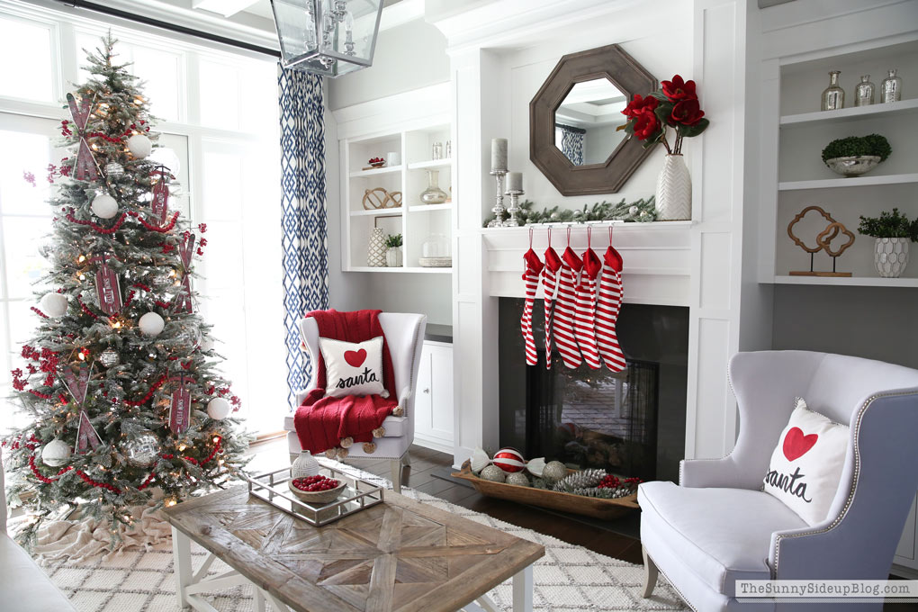 Christmas Formal Living Room (Decked and Styled Home Tour) - The Sunny