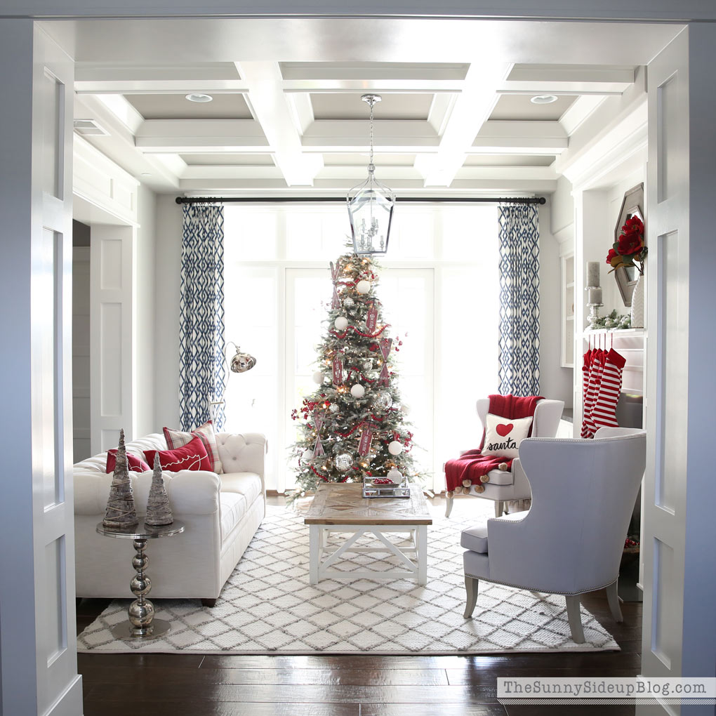 Christmas Formal Living Room Decked And Styled Home Tour