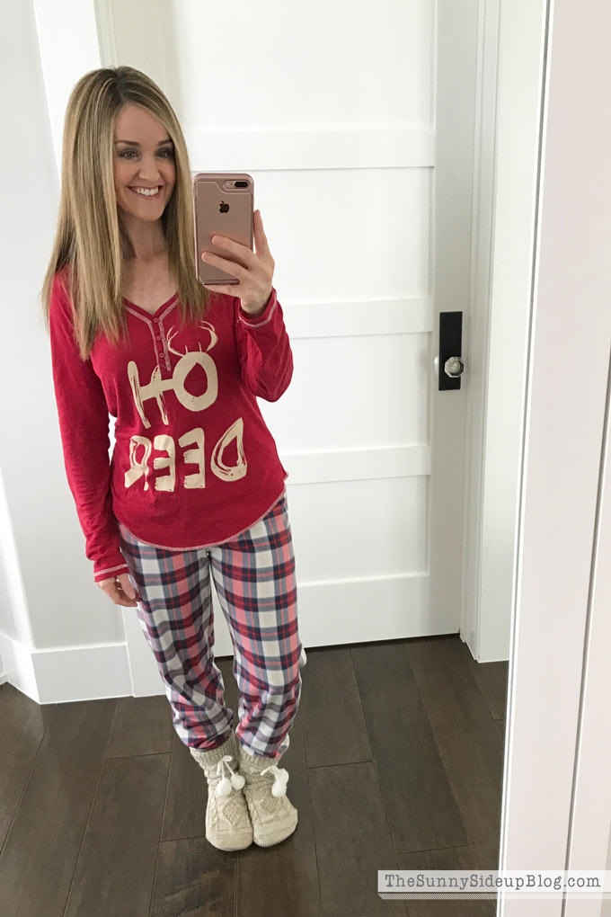 Winter Fashion and a Pajama Party! - The Sunny Side Up Blog