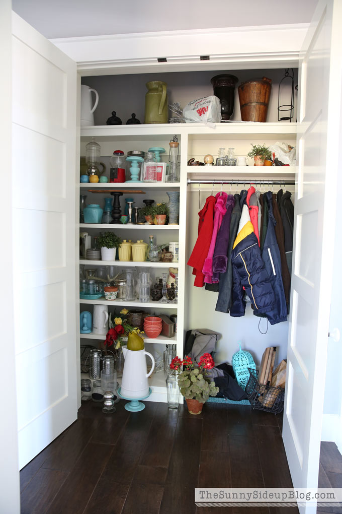 Organized Cleaning Closet - The Sunny Side Up Blog