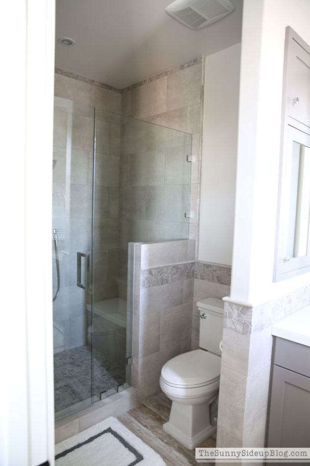 Nautical Modern Boy's Bathroom The Sunny Side Up Blog