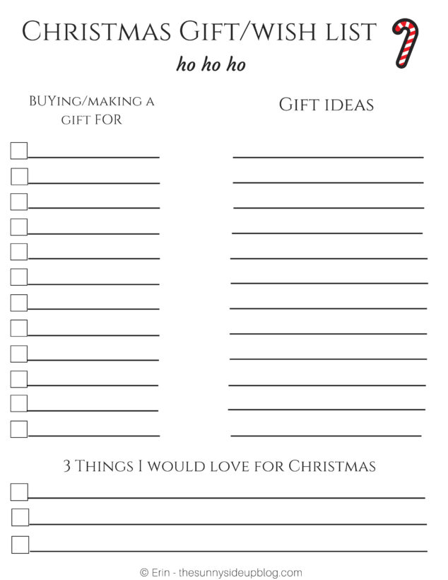 FREE CHRISTMAS PRINTABLES