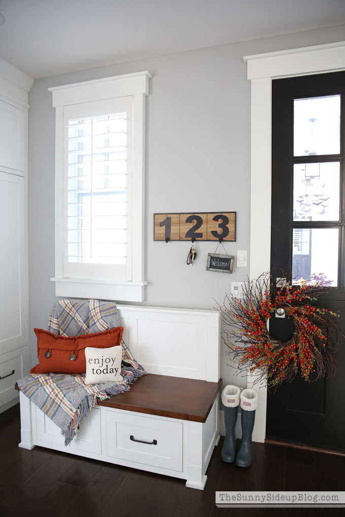 custom-mudroom-bench-black dutch door