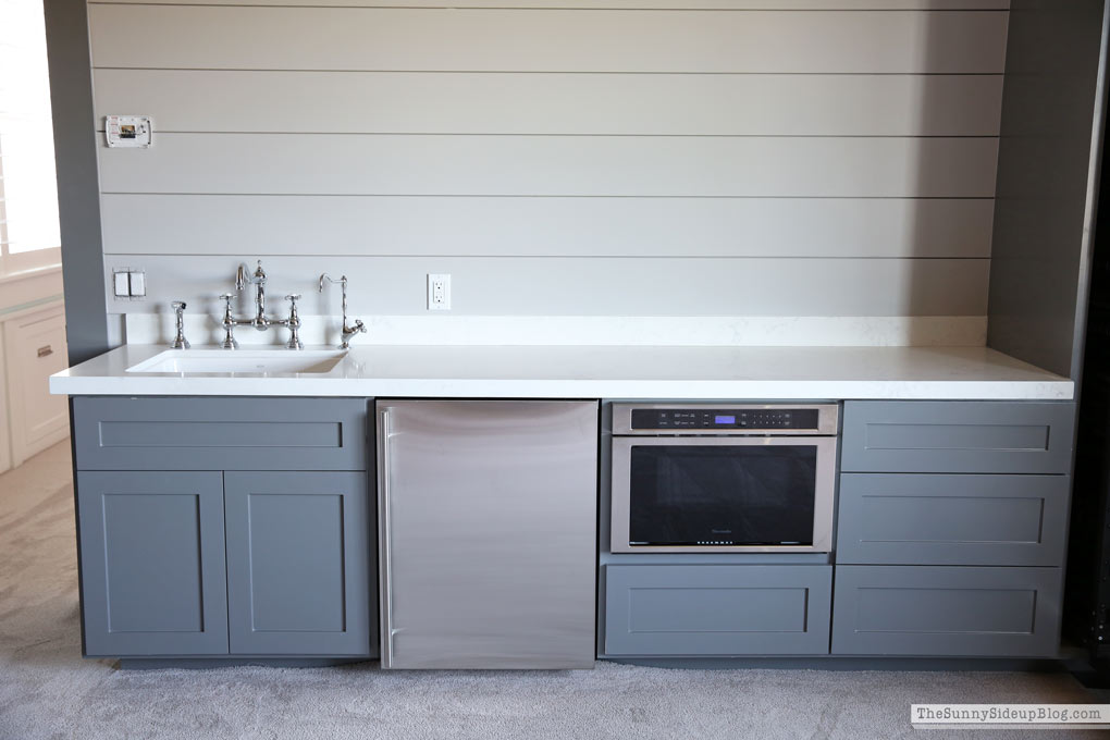 Theatre Room/Grey Built-ins/Shiplap