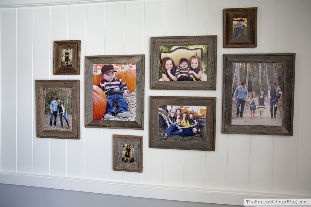 wooden-gallery-wall-planked-picture-wall-coffered-ceiling