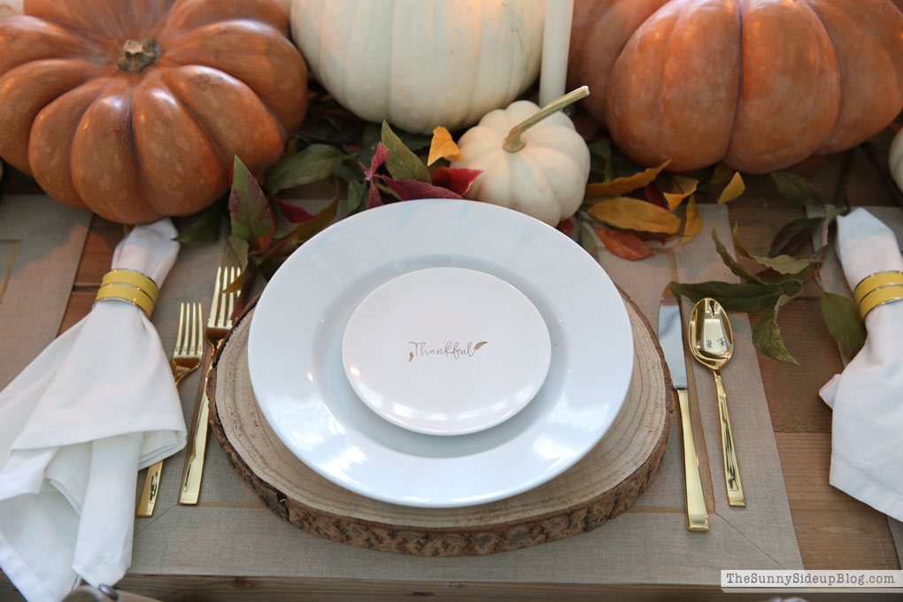 Thanksgiving tablescape