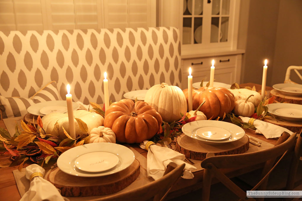 Thanksgiving tablescape