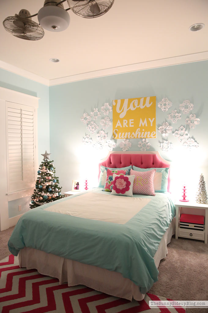 Pink and Blue Preteen Bedroom (Sunny Side Up)