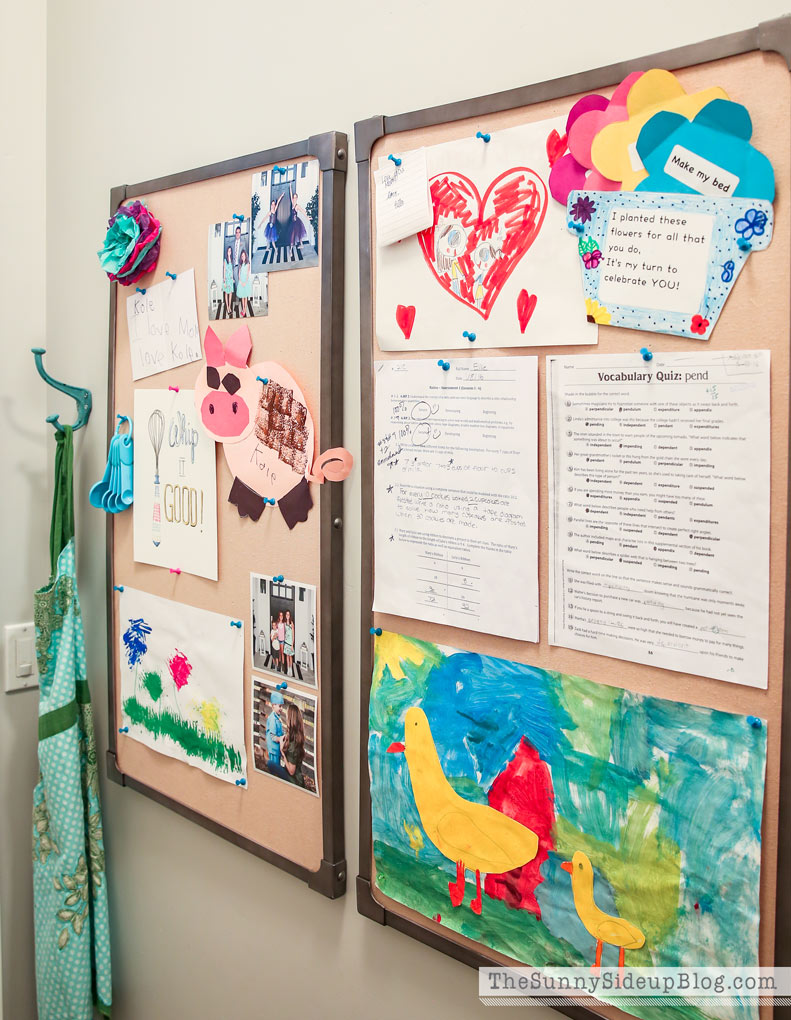 Organized Pantry Pin Board (Sunny Side Up)