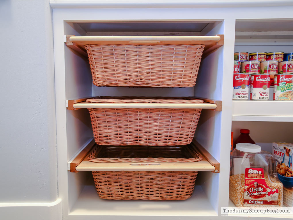 Organized Pantry Baskets (Sunny Side Up)