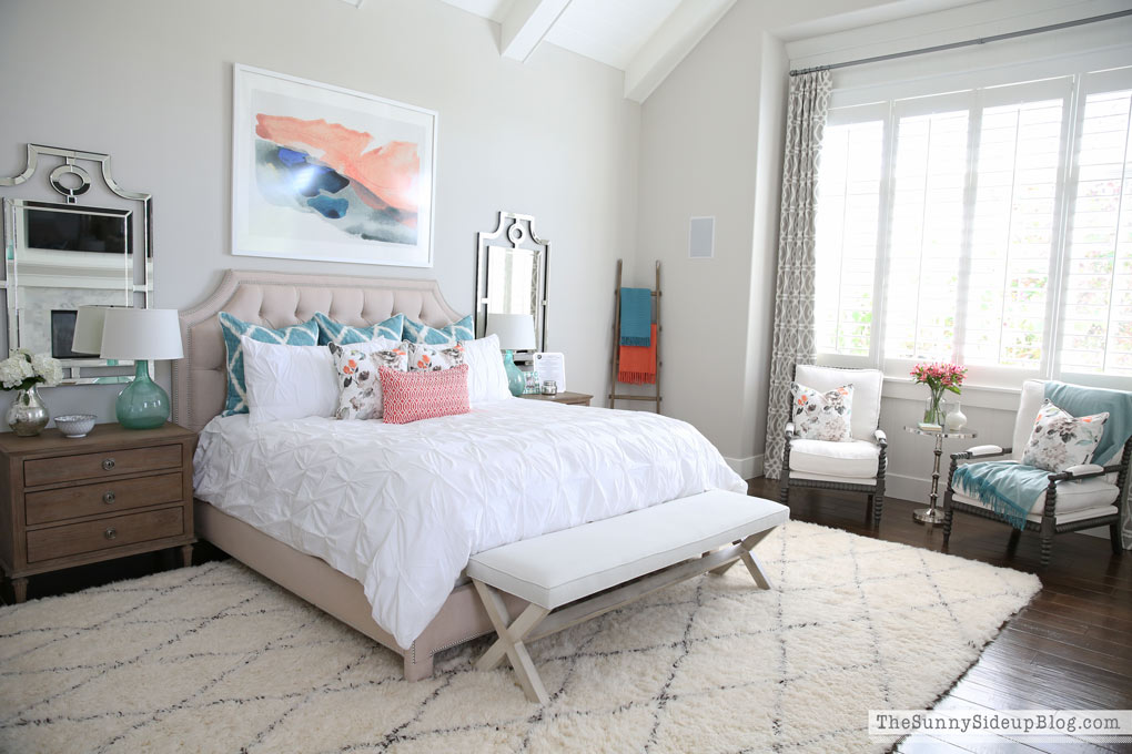 Decorated Master Bedroom The Sunny Side Up Blog