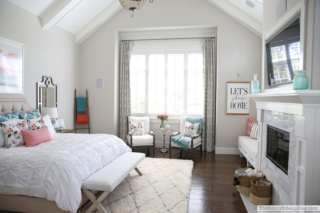 Decorated Master Bedroom The Sunny Side Up Blog