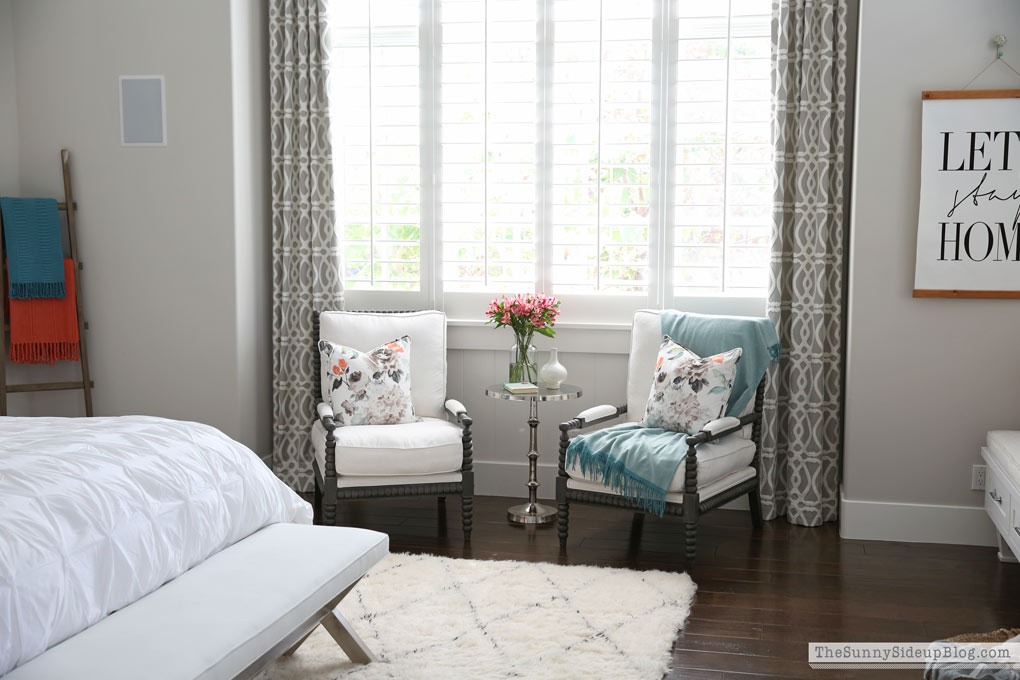 Decorated Master Bedroom!