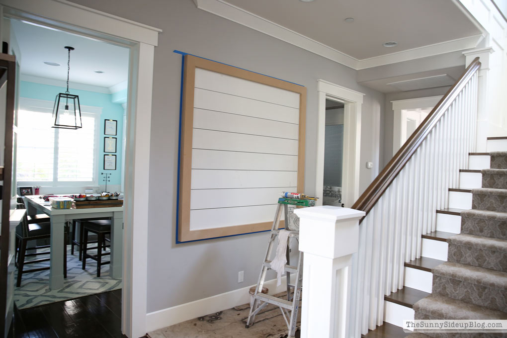 Shiplap Display Wall (Sunny Side Up)