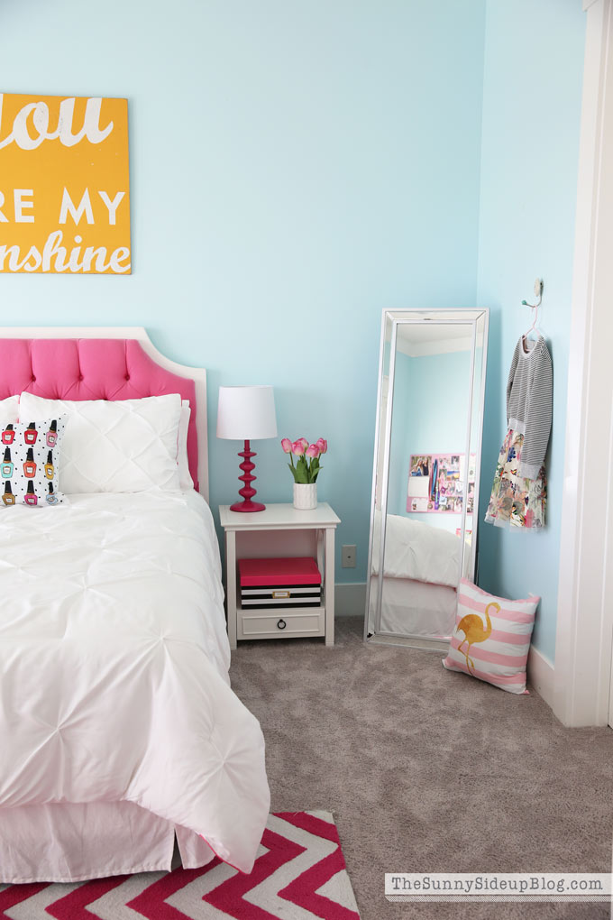 Girl's Bedroom Update (Sunny Side Up) 