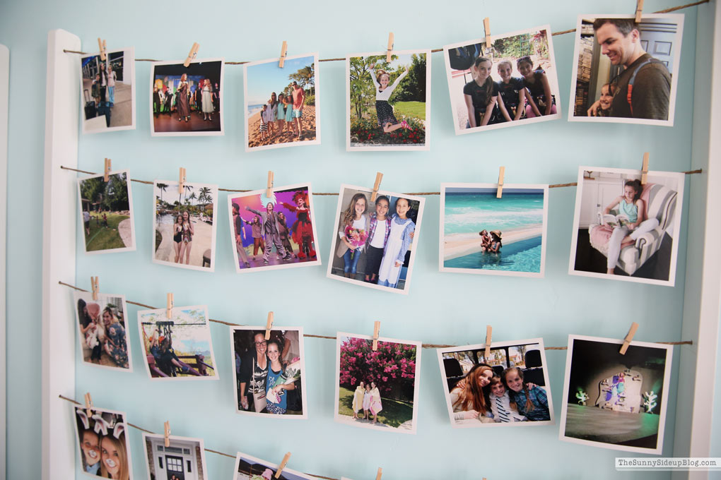 Kids' Bedroom Photo Display (Sunny Side Up)