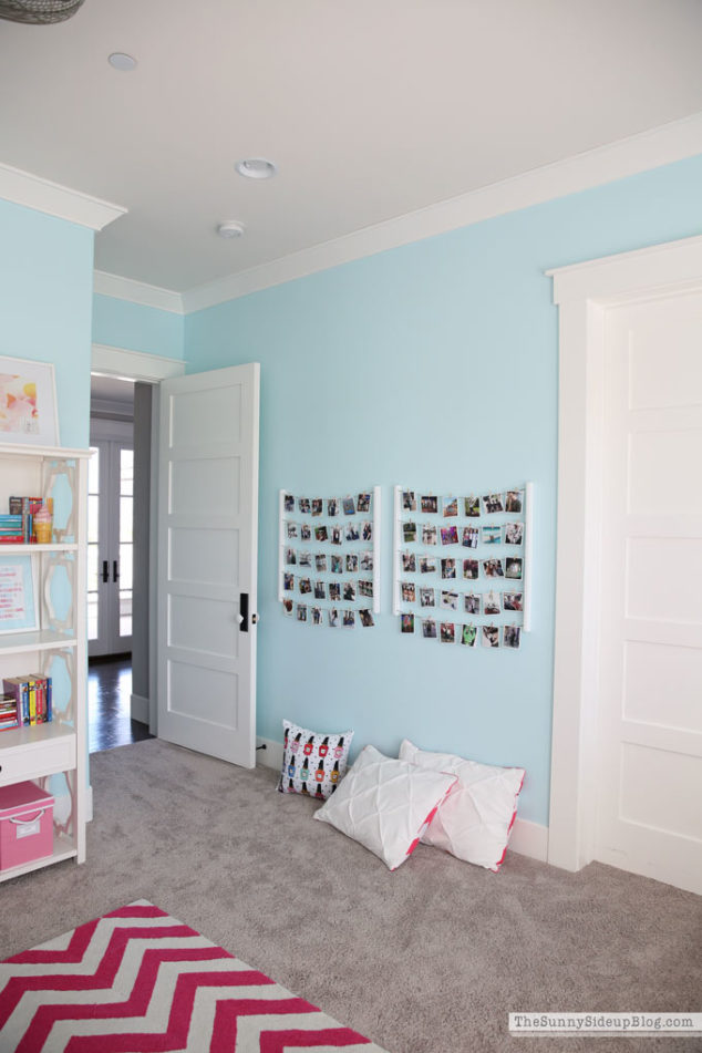 Kid's Bedroom Photo Display The Sunny Side Up Blog