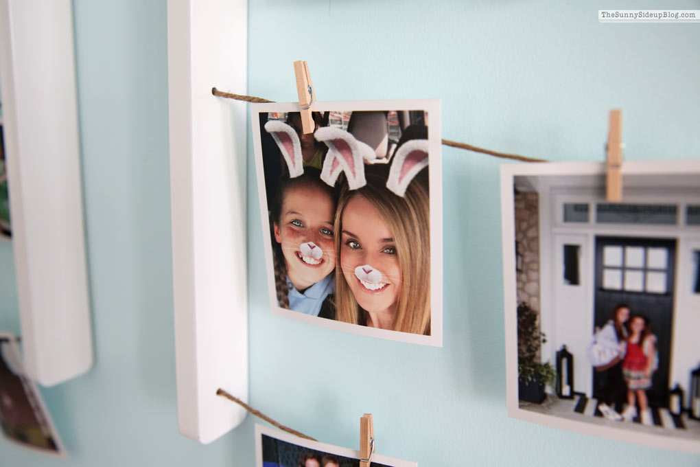Kids' Bedroom Photo Display (Sunny Side Up)