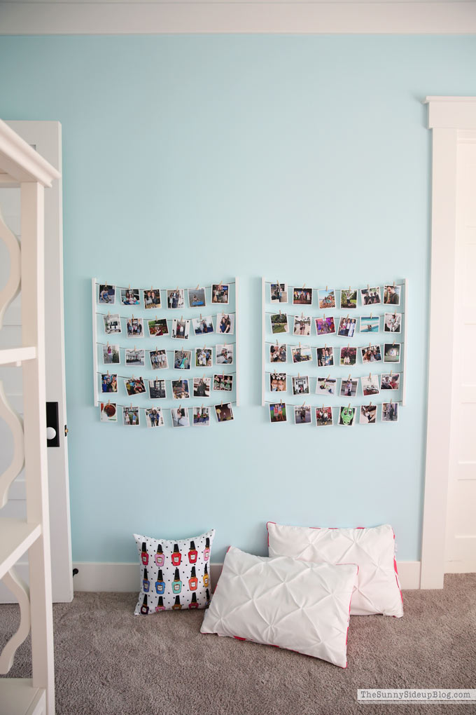 Kids' Bedroom Photo Display (Sunny Side Up)