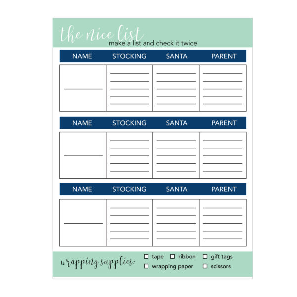 Sunny Side Up Holiday Planner (take the stress out of your holidays!)