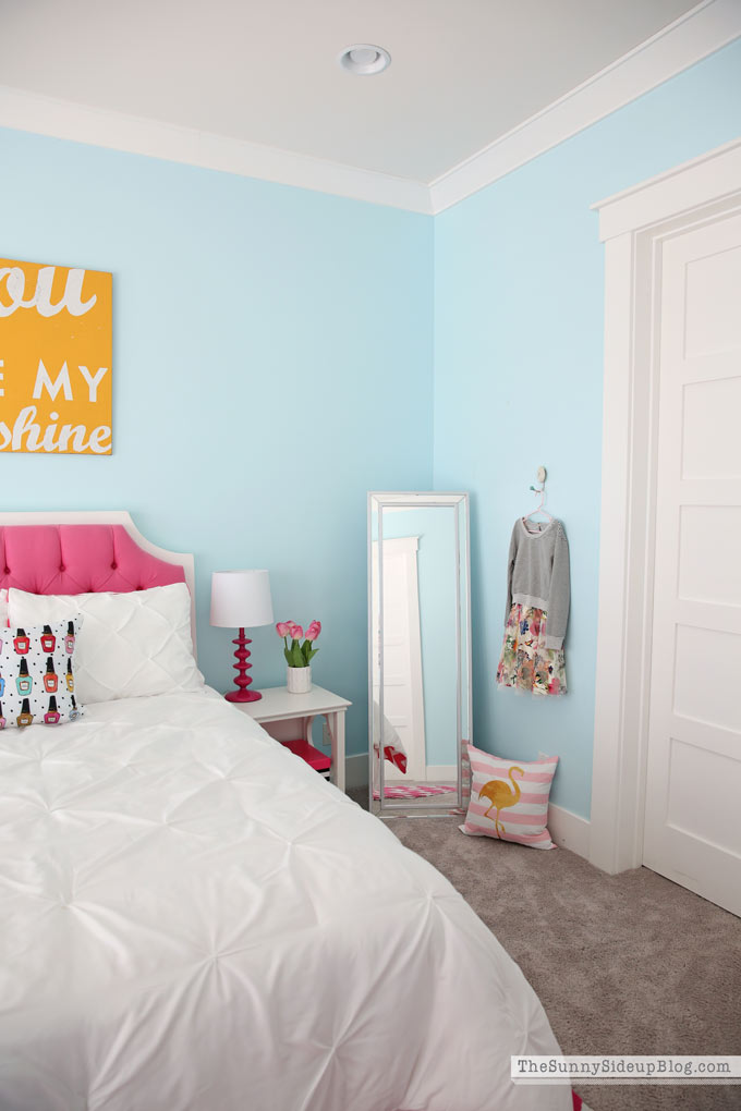 Girl's Bedroom Update (Sunny Side Up) 