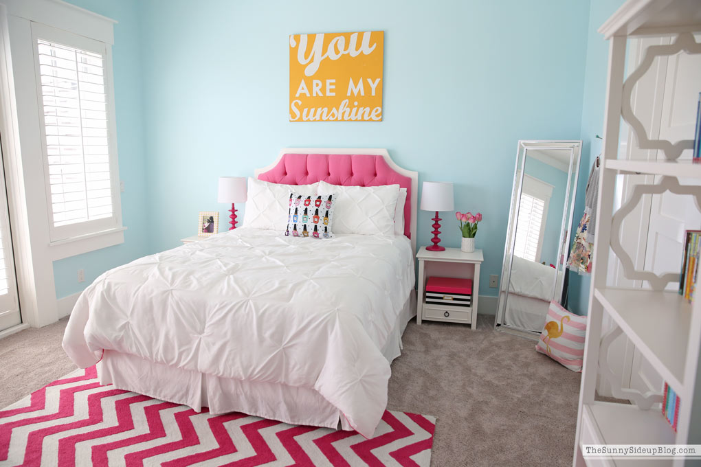 Girl's Bedroom Update (Sunny Side Up) 