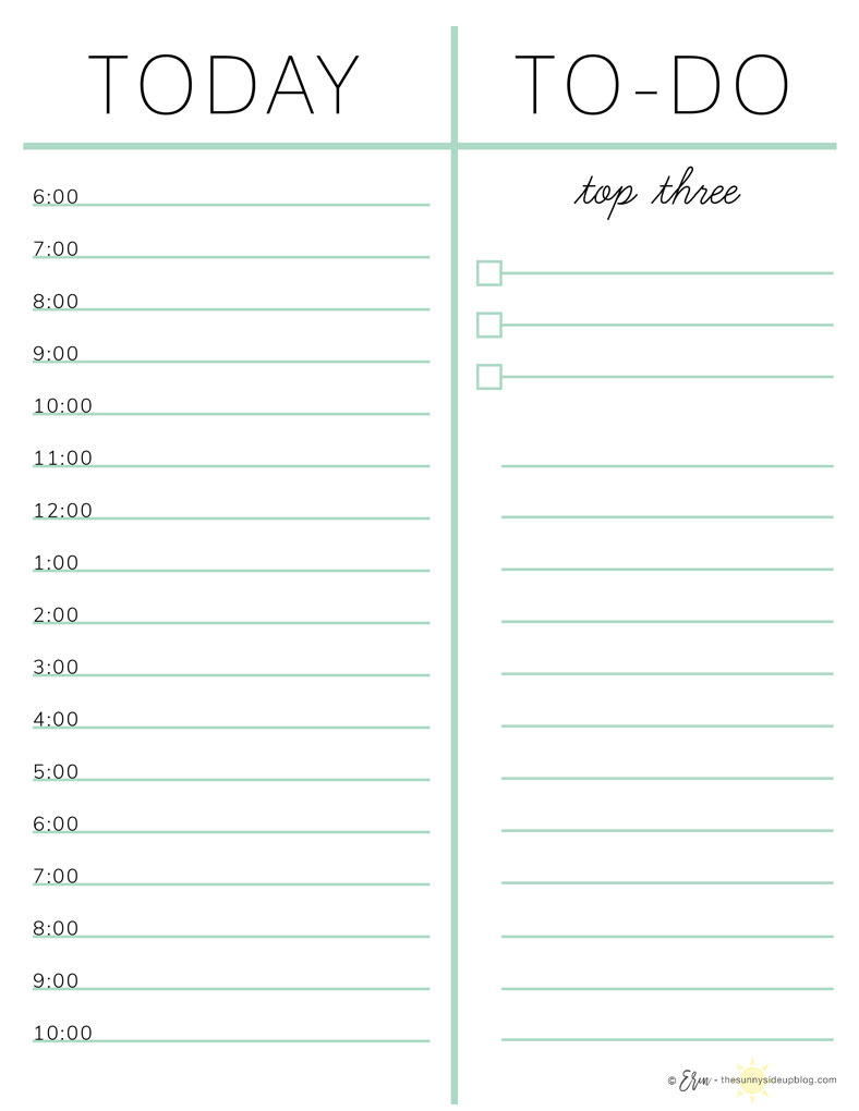 How I plan and use my holiday planner (Sunny Side Up)