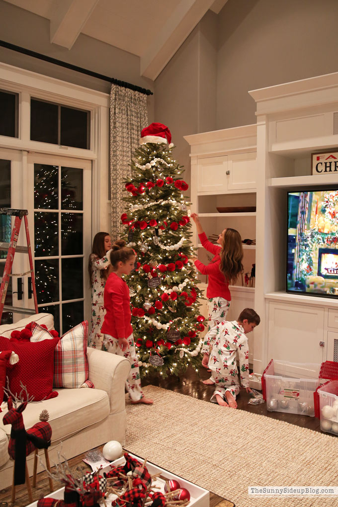 Decorating our Tree and fun Christmas PJ's! (Sunny Side Up)
