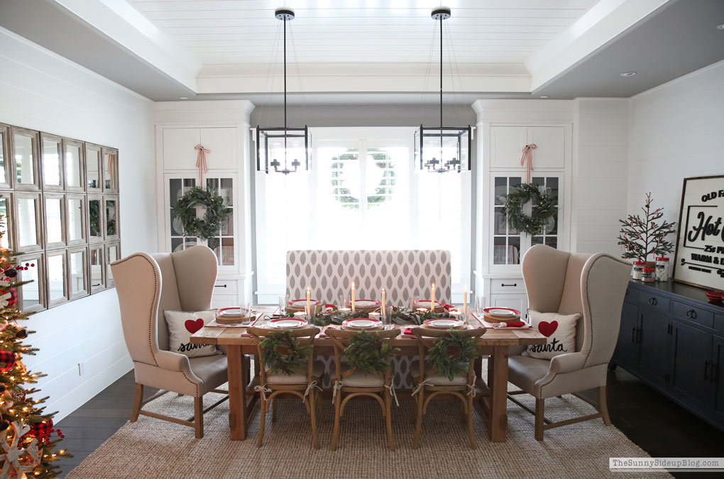 Christmas Dining Room (Sunny Side Up)