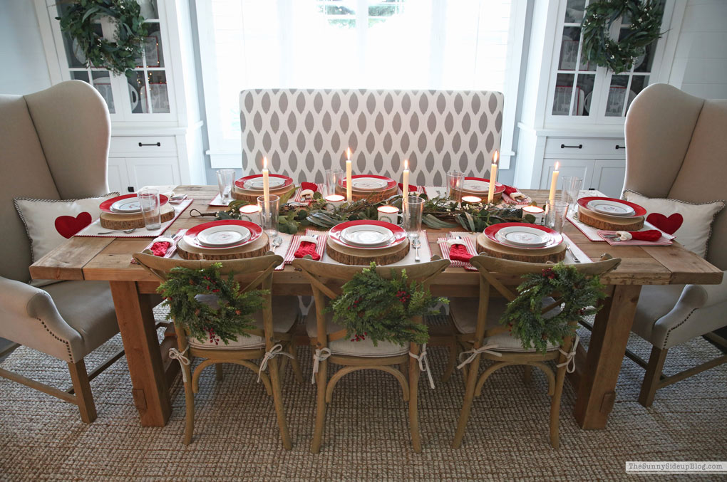 Christmas Dining Room (Sunny Side Up)